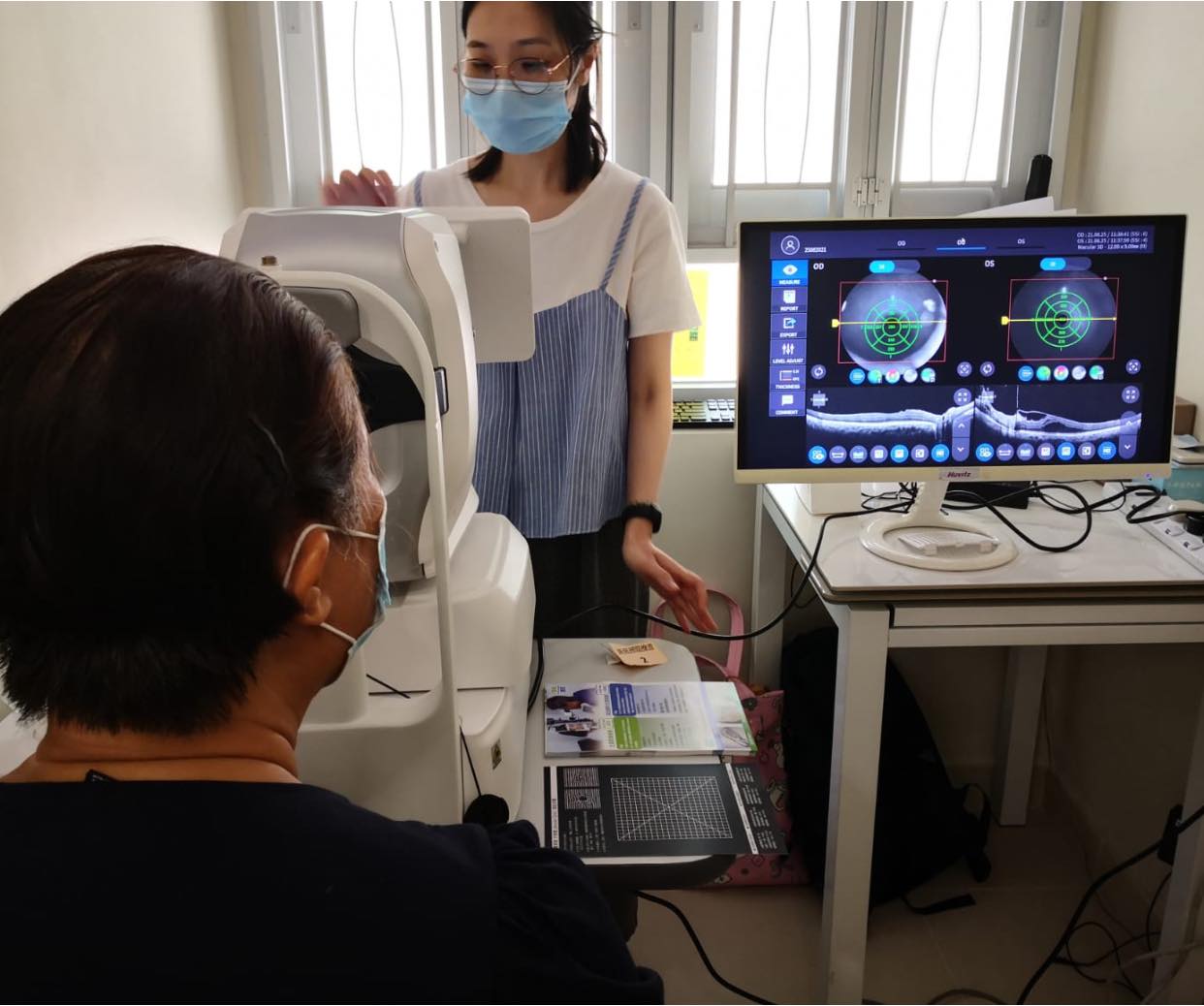 《護眼?外展隊》仁濟醫院曾榮夫人長者鄰舍中心提供黃斑點檢查 | EyeCareHK 香港護眼